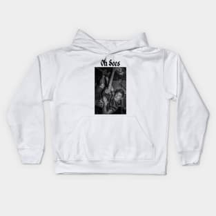 oh sees john dwyer Kids Hoodie